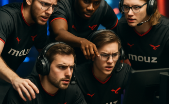 An image capturing the essence of teamwork and strategy in esports with the new