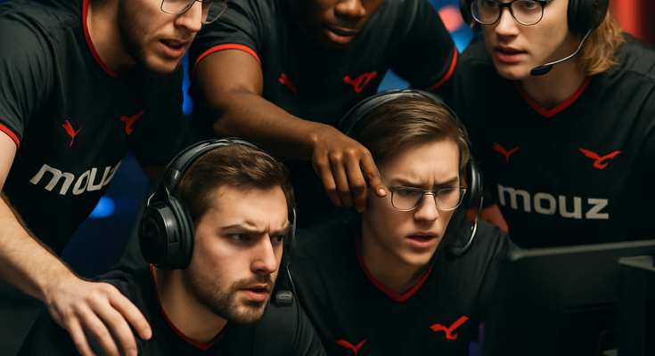 An image capturing the essence of teamwork and strategy in esports with the new